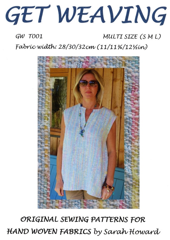 GET WEAVING GW T001 Original sewing patterns for by GetWeaving