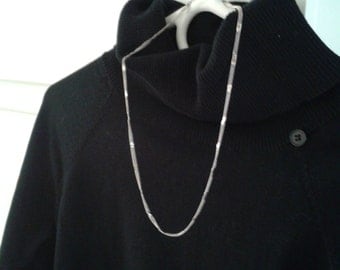 Vintage Double Strand Sterling Necklace