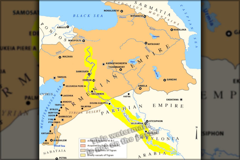 Карта великой армении