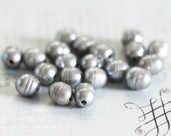 1398_Grey pearls 10-12 mm, Nugget pearls, Natural pearls, Freshwater pearls, Big hole pearls Large hole pearls, Pearls for jewelry making_10