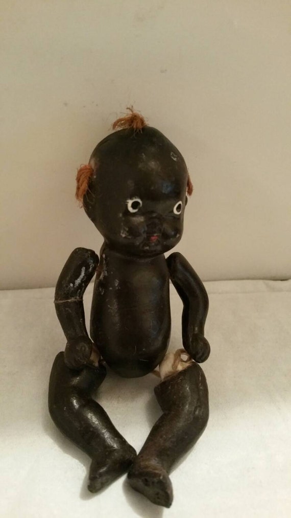 Vintage Black Baby Boy Japan Figurine.