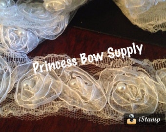 white chiffon hair bow lace headband shabby chic by bebebijoux princess bow supply etsy white chiffon hair bow lace headband shabby chic by bebebijoux princess bow supply etsy