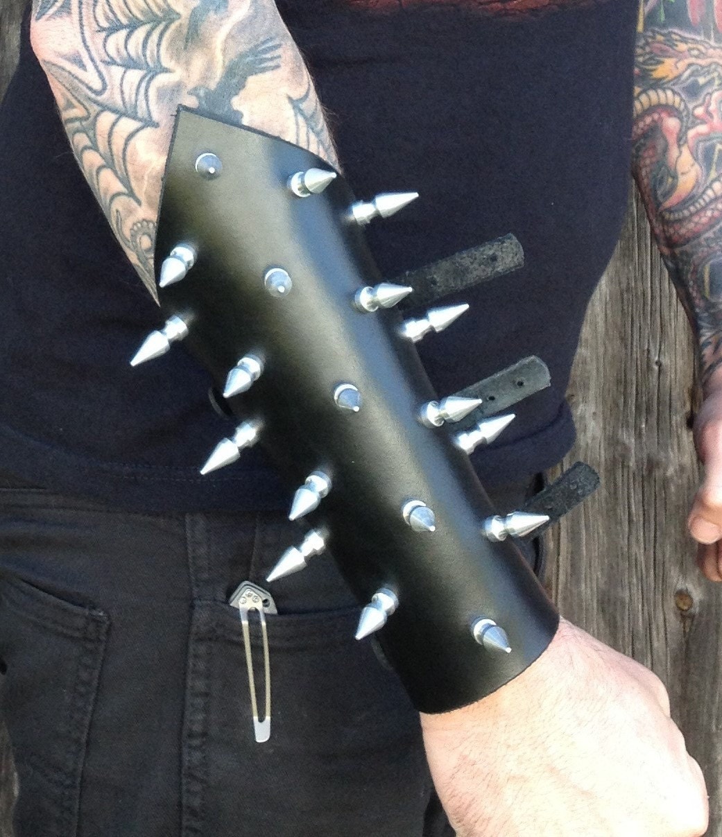 Demon of Metal spiked gauntlet by FrostCult on Etsy