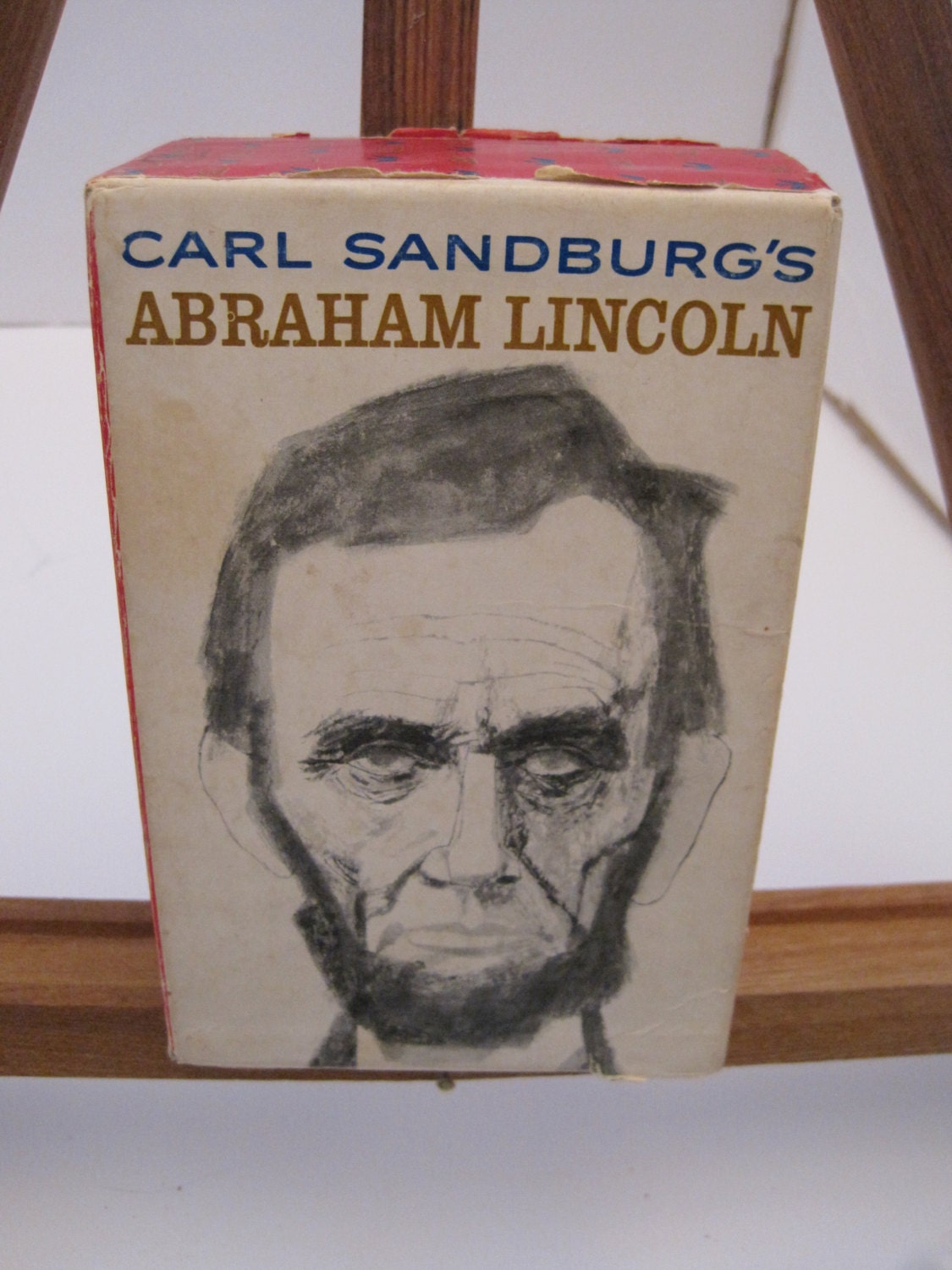 Abraham Lincoln by Carl Sandburg. 3 book paperback box set