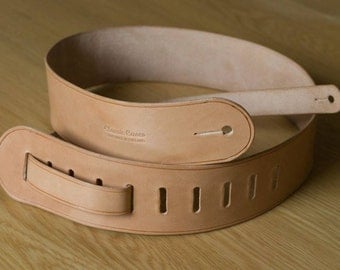 Hand made Leather Guitar Strap