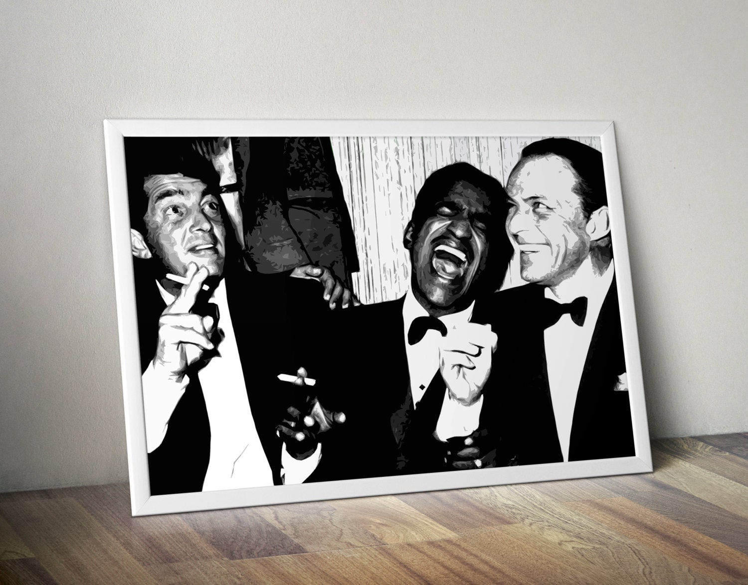 Rat Pack Pop Art Poster by on Etsy