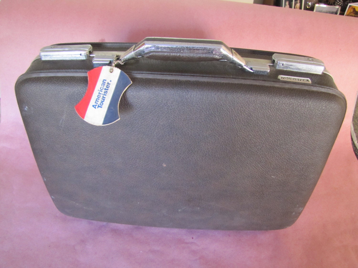 Vintage American Tourister Briefcase in Brown by CapeCodModern