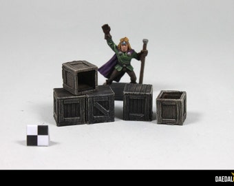 Lot De 7 Figurines Monstres 28mm - Pour D&D, Warhammer, Pathfinder, HeroQuest