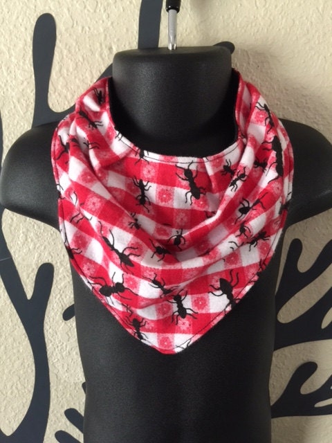 Infant Baby/Toddler Bandana Scarf Bib Drool Cloth- PICNIC ANTS