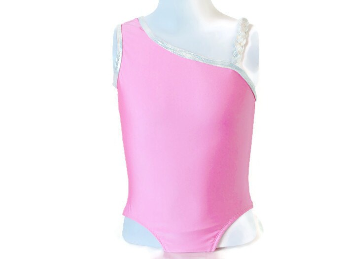 Gymnastics Leotard neon pink leotard ballet leotard dance