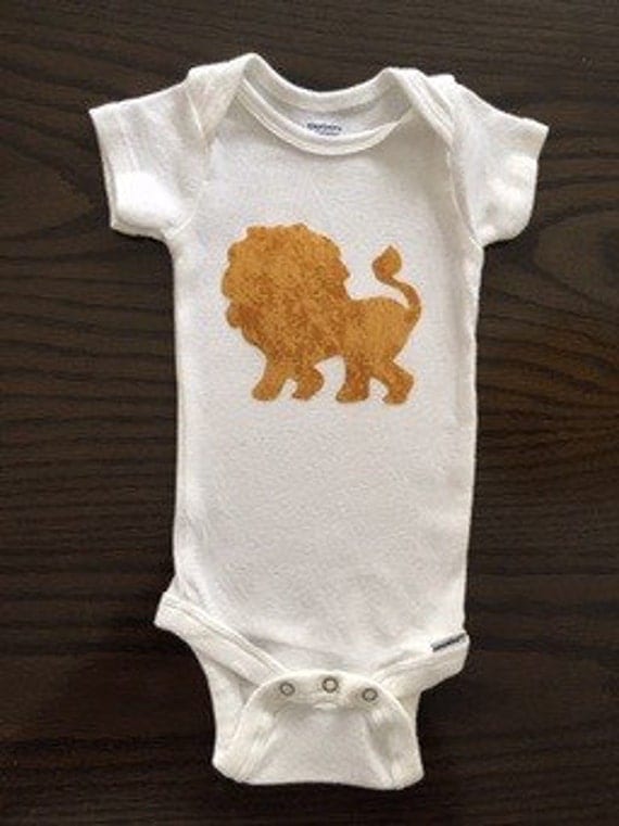 lion king onesie baby