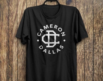 Cameron Dallas T Shirt T-Shirt Tee Shirt Unisex - Black White Size S M ...