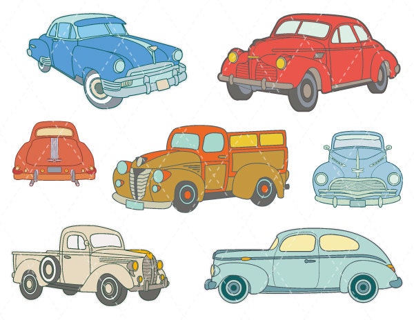 free clipart vintage cars - photo #40