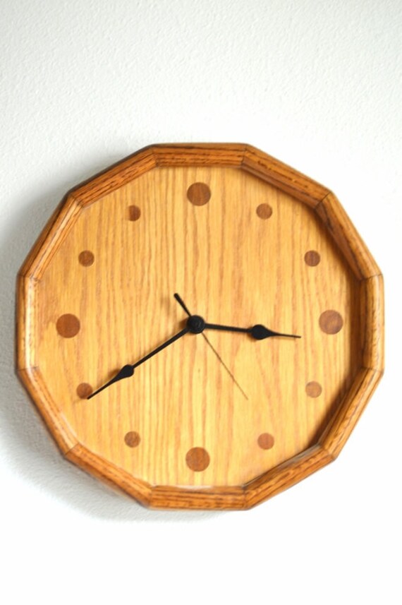 Items similar to Wood Clock on Etsy
