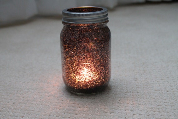 Items similar to Mason Jar Candle Holders on Etsy