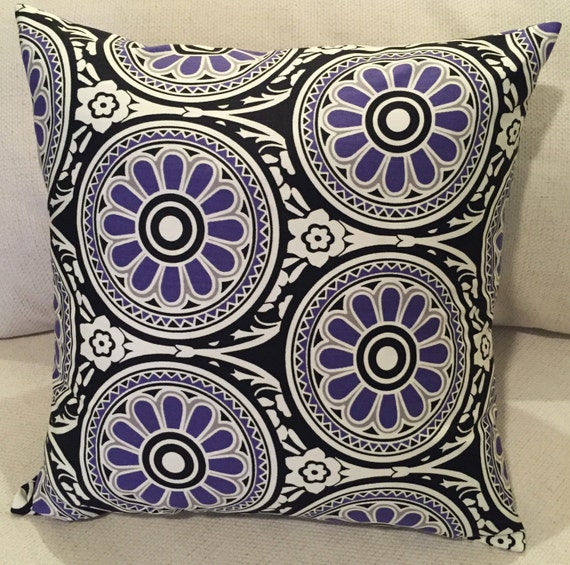 Items similar to Decorative Pillow cover w/ button on back, throw
