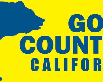 Gold Country California stickers