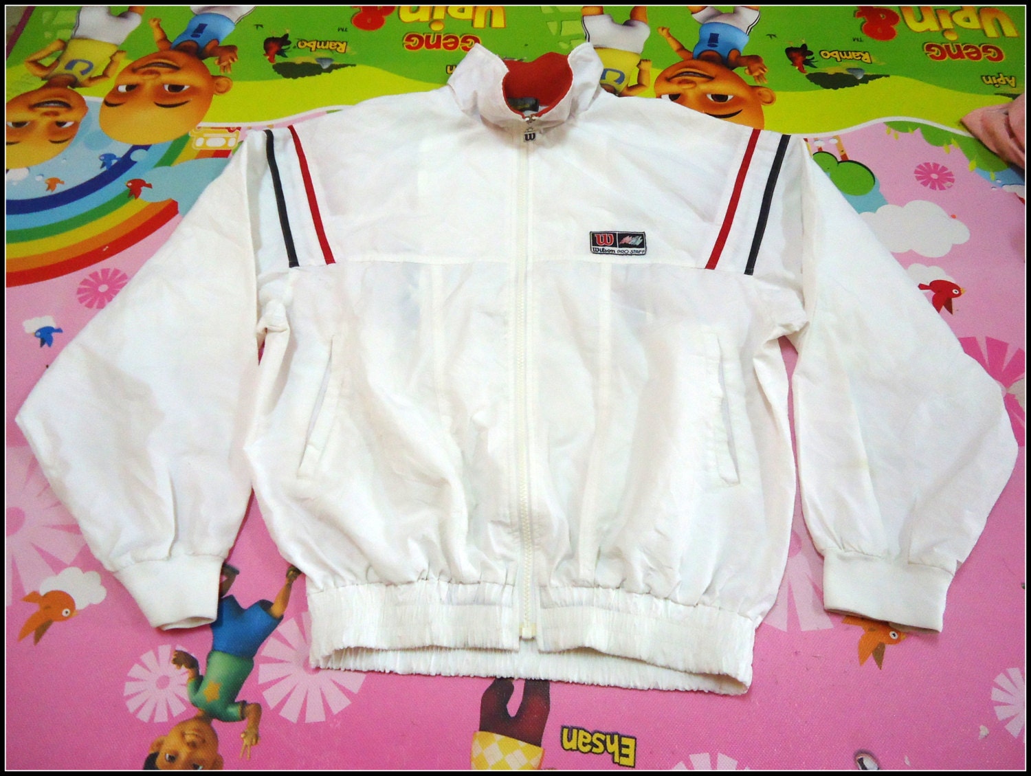 vintage Wilson pro staff windbreaker jacket â Haute Juice