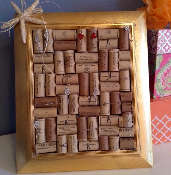 Recycled cork jewelry holder UNIQUE by ShoreSerenity on Etsy