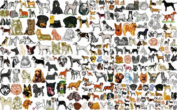 Free embroidery design dog