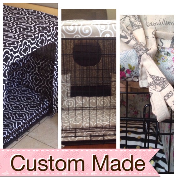 Full set dog crate cover bedding bumpers by