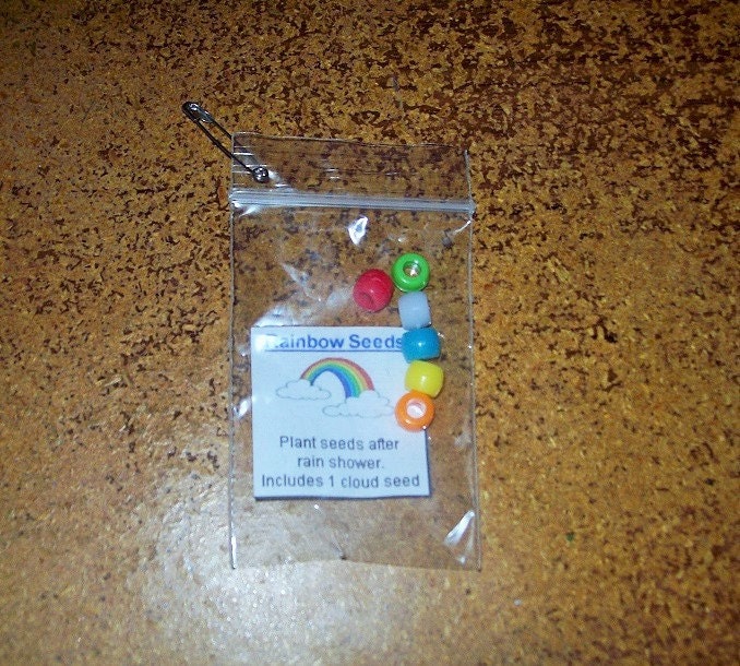 Girl Scout Troop SWAP Kit Rainbow Seed SWAP Set by MissZoesPlace