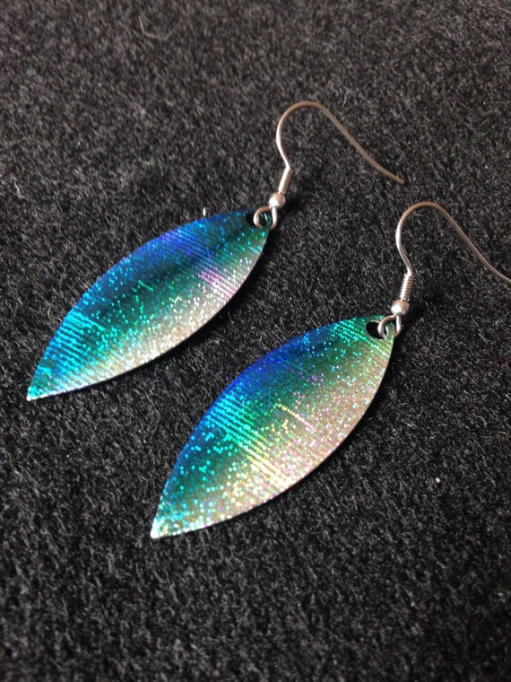Fishing Lure Holographic Blue Green and