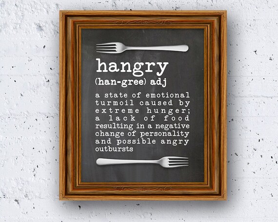 hangry-definition-quote-printable-wall-art-gift-digital