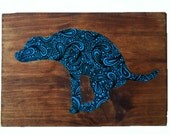 Items similar to Pooping Dog Silhouette on Etsy