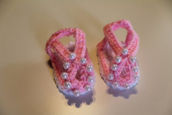 Baby shoesGirls shoes Sandals Little pearls for by ...