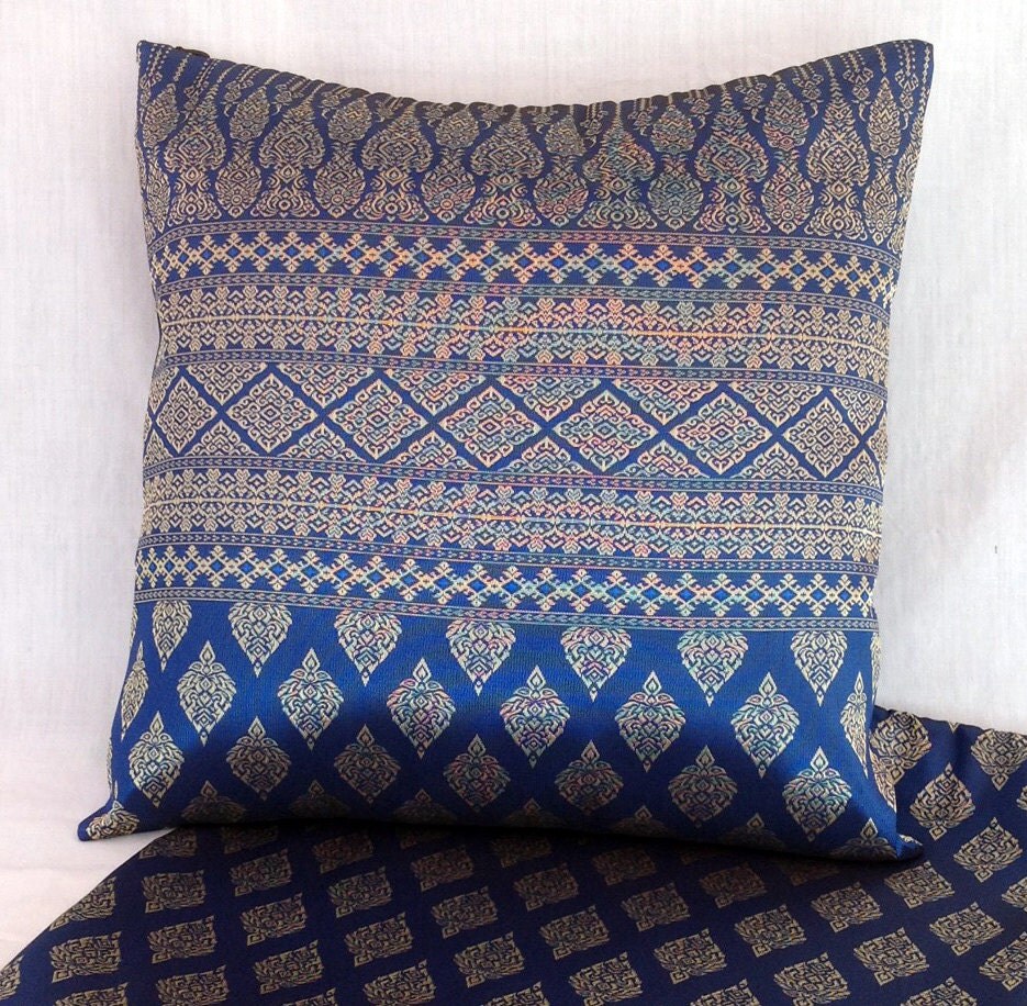 Thai Silk Pillow Case Pillow Cover 16X16''