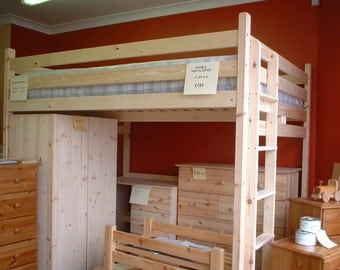 Double loft bed