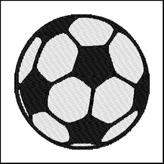 Soccer Ball Embroidery Design