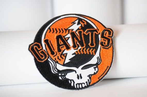 San Francisco Giants Grateful Dead Patch Iron On Or Sew On