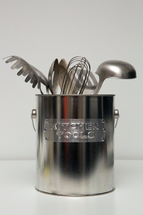 Kitchen Tools Utensil Holder by PandKHardware on Etsy