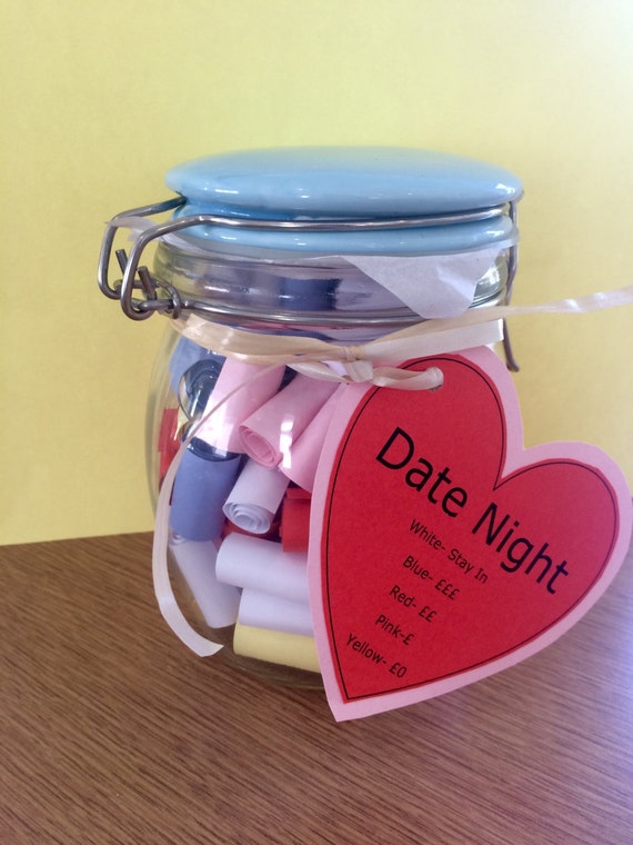Large Date Night Jar Complete With 90 Date Night By Themuaparis 