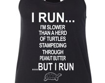 Popular items for i run slower than on Etsy