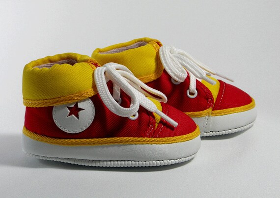 Baby shoes Unisex kids baby sound shoes by 7SUN on Etsy