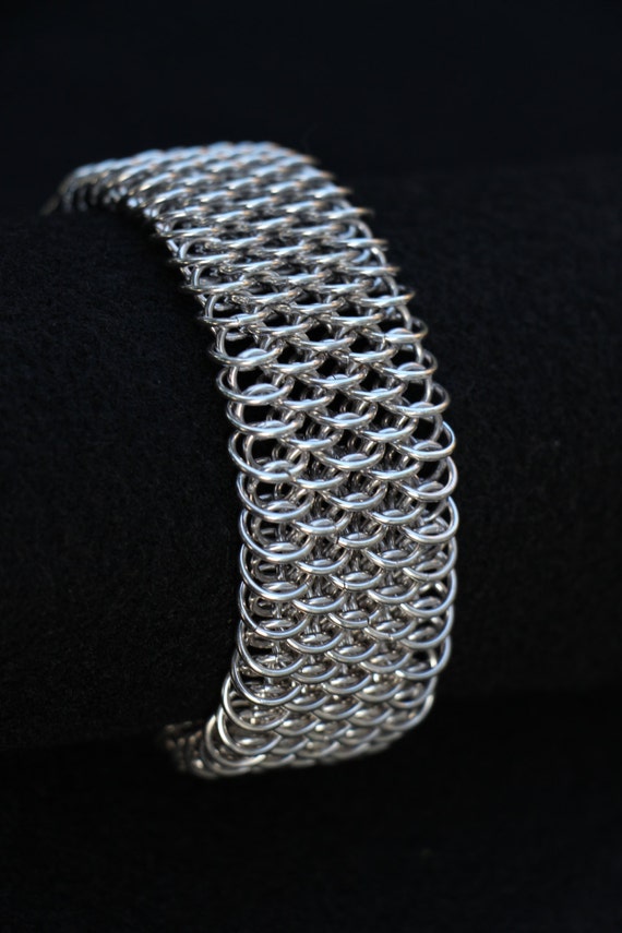 Dragon Scale Bracelet by Metalarte on Etsy