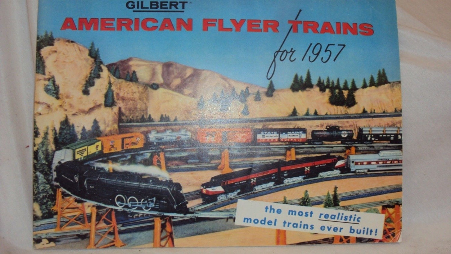 American Flyer 1957 Consumer Catalog S Scale by TrainsandTrack