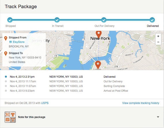 track my package