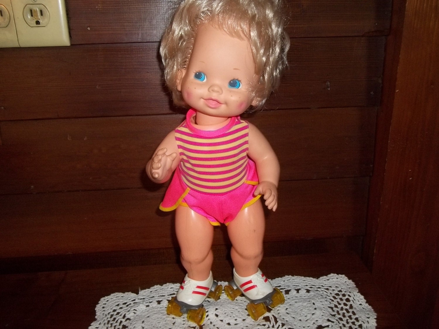 Vintage Baby Skates Doll by twinvintage on Etsy