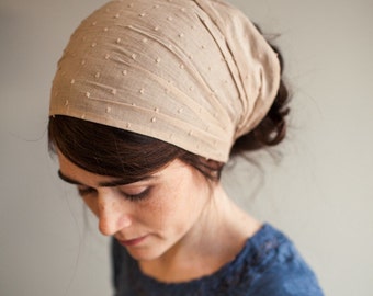 Cappuccino Swiss Fall Tour Garlands of Grace headwrap headband