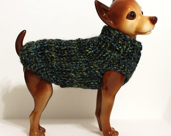 Hand Knit Dog Sweater