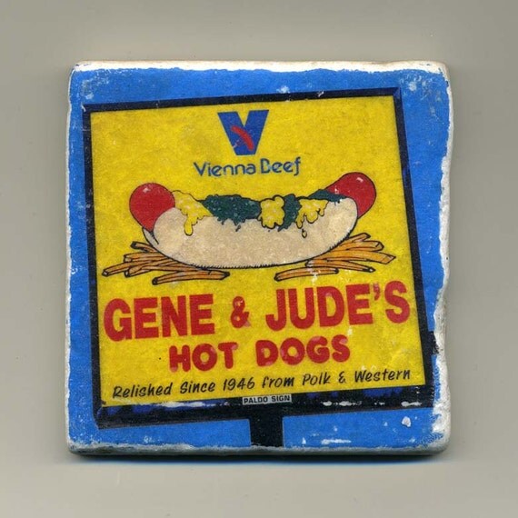 Gene and Jude's Hot Dogs Original Coaster