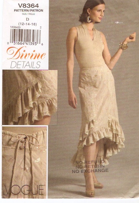 Peasant Skirt Sewing Pattern 95