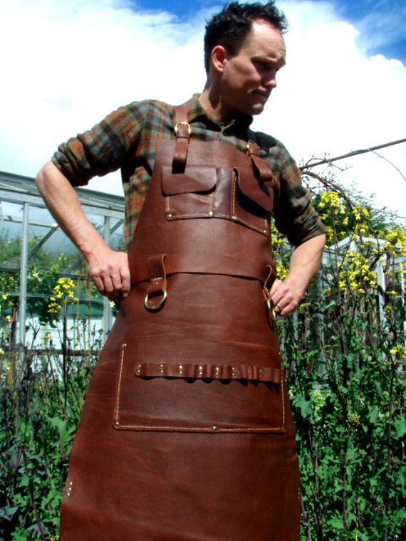 GIFT CERTIFICATE Custom leather apron by CyclonaDesigns on ...