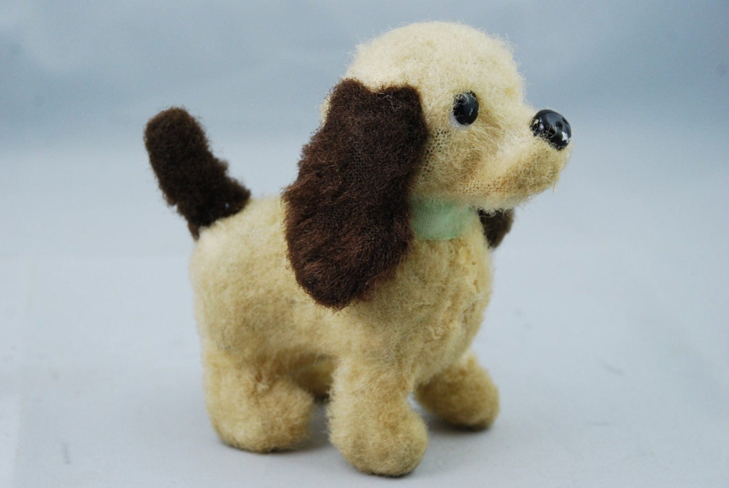 Vintage Wind Up Clockwork Dog Toy Animal 1950's by scottishart