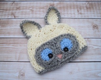 Baby Crochet Hat, Crochet Baby Hat, Baby Photo Prop, Newborn Hat, Infant Baby Hat, Baby Cat Hat, Baby Girl Hat, Baby Boy Hat, Baby Beanie,