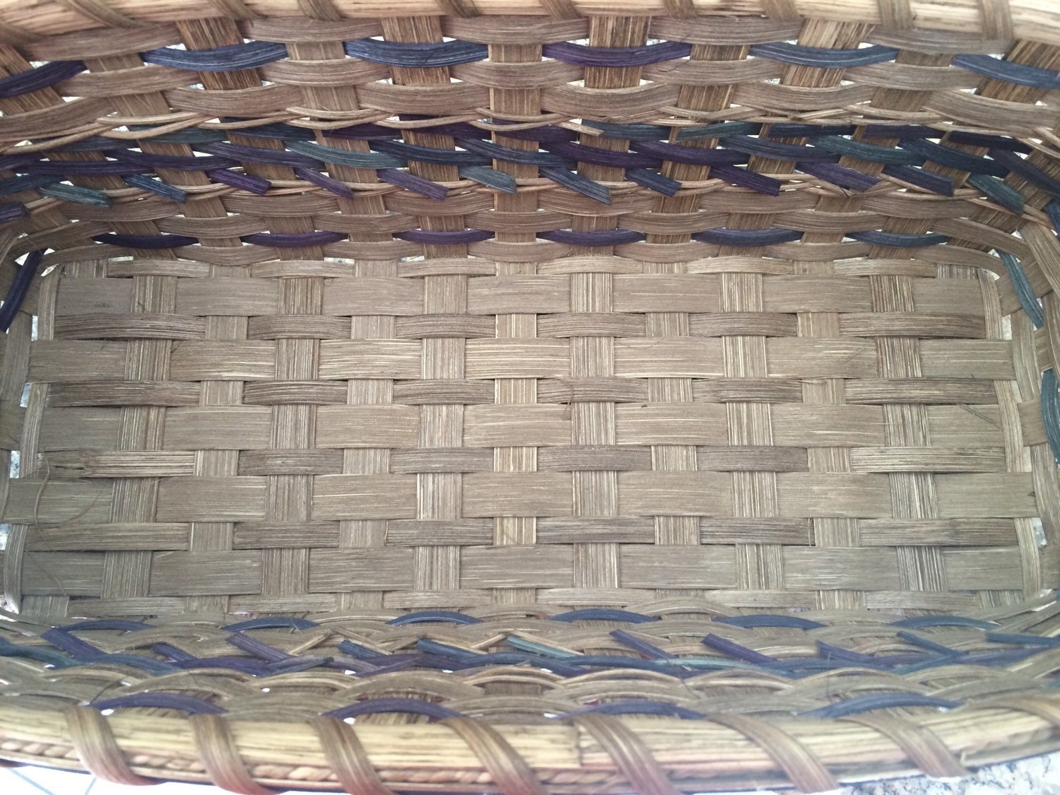 Toilet Topper handwoven toilet tank basket